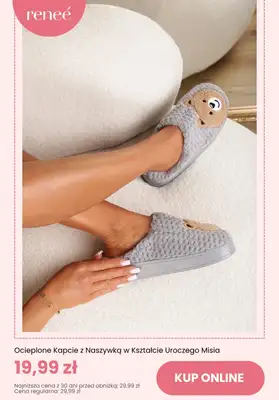 Renee - gazetka promocyjna Kapcie damskie już o 14,99 zł od wtorku 14.10 do środy 22.10 - strona 5