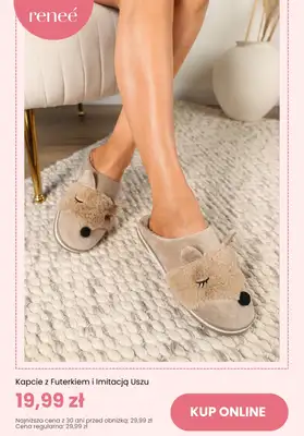 Renee - gazetka promocyjna Kapcie damskie już o 14,99 zł od wtorku 14.10 do środy 22.10 - strona 3