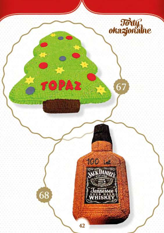 TOPAZ - gazetka promocyjna Katalog Torty: Ciastkarnia Natalia i Szymon od piątku 17.10 do środy 31.12 - strona 22