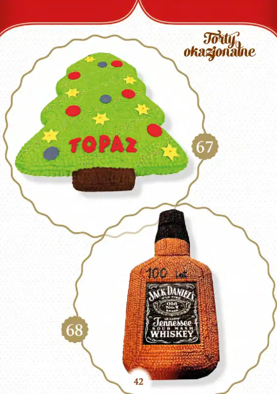 TOPAZ - gazetka promocyjna Katalog Torty: Ciastkarnia Natalia i Szymon od piątku 17.10 do środy 31.12 - strona 22