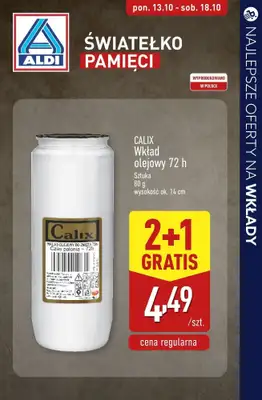#ZNICZE - gazetka promocyjna Najlepsze oferty na ZNICZE, WKŁADY i KWIATY od soboty 11.10 do piątku 17.10 - strona 5