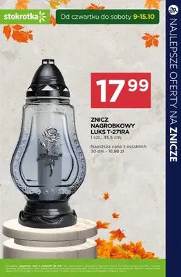 #ZNICZE - gazetka promocyjna Najlepsze oferty na ZNICZE, WKŁADY i KWIATY od soboty 11.10 do piątku 17.10 - strona 2