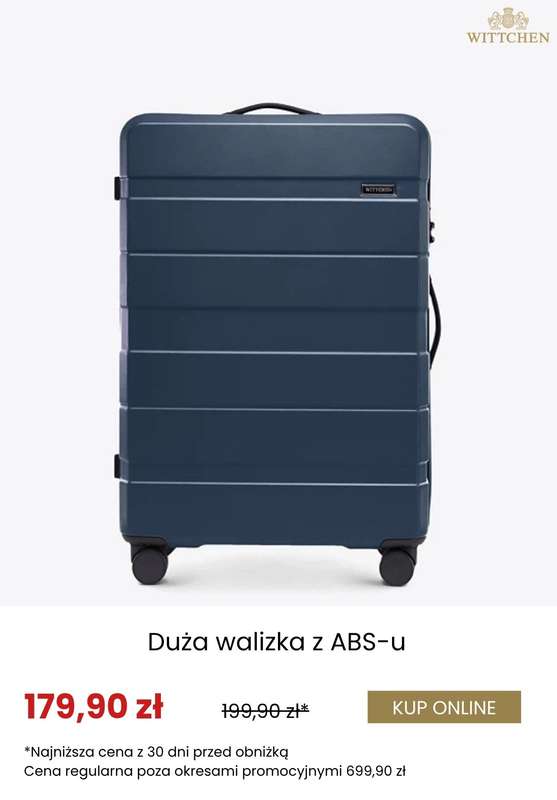 Wittchen - gazetka promocyjna Dodatkowe -30% na walizki od wtorku 14.10  - strona 2