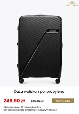BEST SALE - gazetka promocyjna Wittchen | Dodatkowe -30% na walizki od wtorku 14.10  - strona 3
