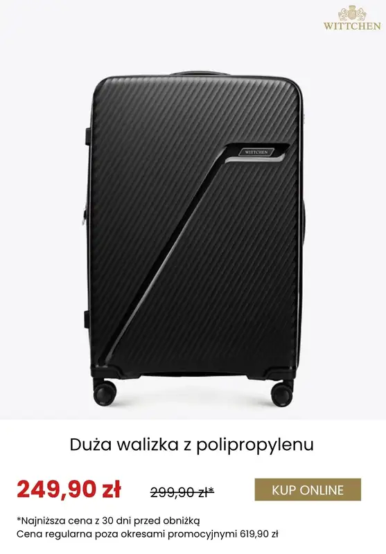 BEST SALE - gazetka promocyjna Wittchen | Dodatkowe -30% na walizki   - strona 3