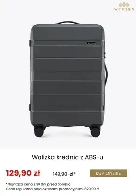 BEST SALE - gazetka promocyjna Wittchen | Dodatkowe -30% na walizki od wtorku 14.10  - strona 4