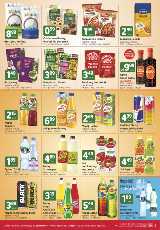 Marketvita - gazetka promocyjna Gazetka od czwartku 16.10 do soboty 25.10 - strona 5