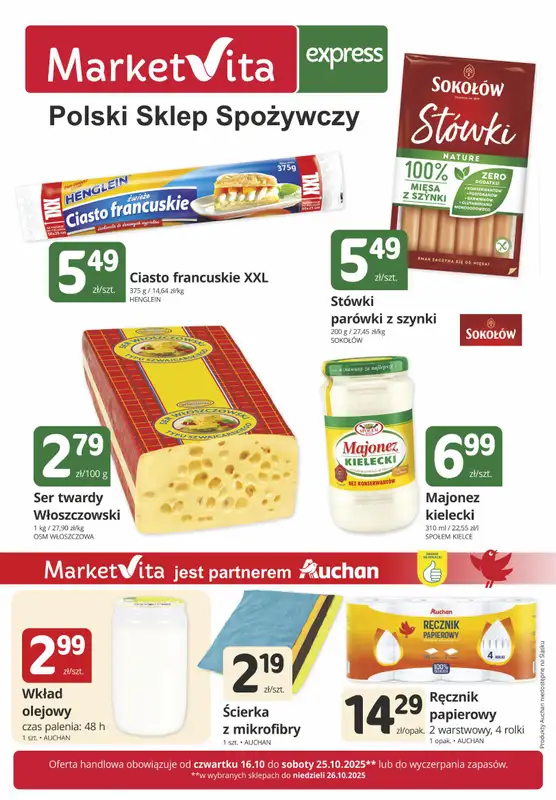 Marketvita - gazetka promocyjna Gazetka Express  