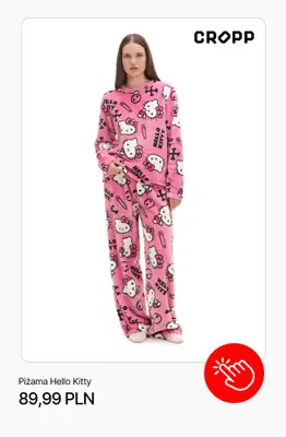 Cropp - gazetka promocyjna Piżamy i kapcie dla niej od wtorku 14.10  - strona 8