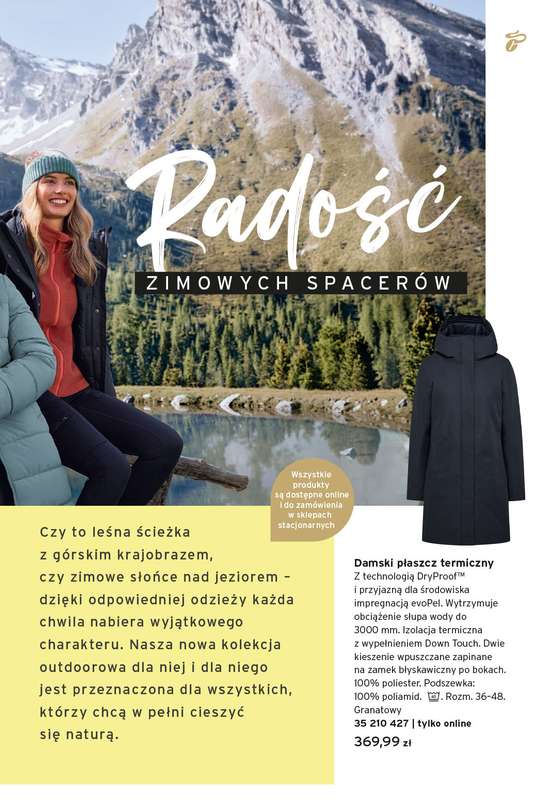 Tchibo - gazetka promocyjna Radość Zimowych Spacerów od wtorku 21.10 do niedzieli 23.11 - strona 3