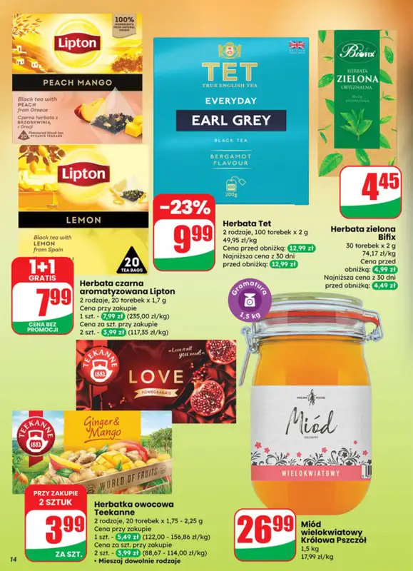 Dino - gazetka promocyjna Gazetka od środy 15.10 do wtorku 21.10 - strona 14