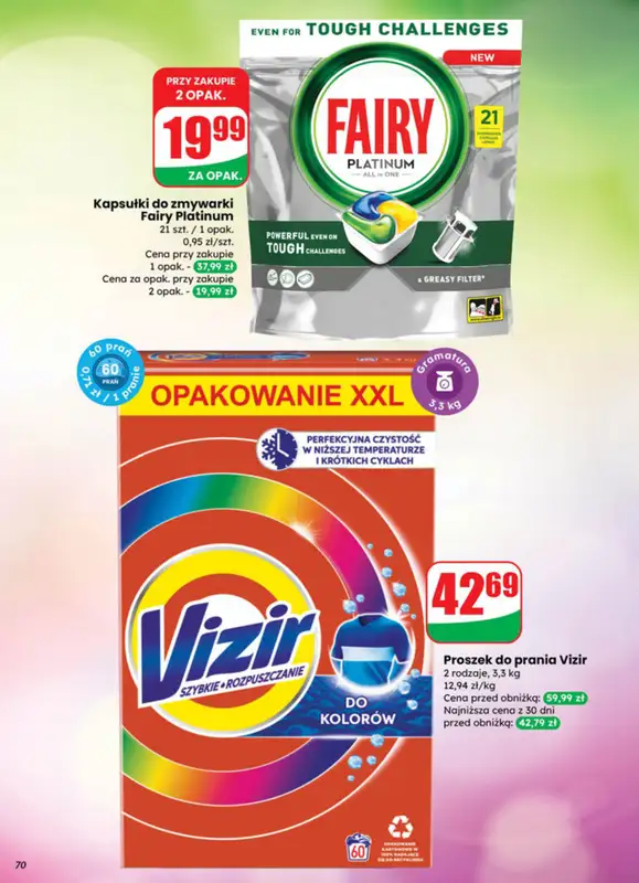 Dino - gazetka promocyjna Gazetka od środy 15.10 do wtorku 21.10 - strona 70