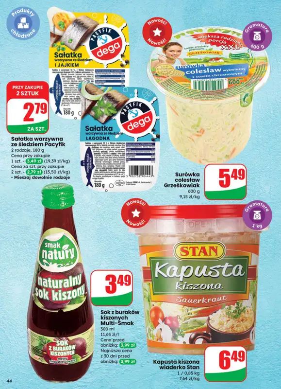 Dino - gazetka promocyjna Gazetka od środy 15.10 do wtorku 21.10 - strona 44