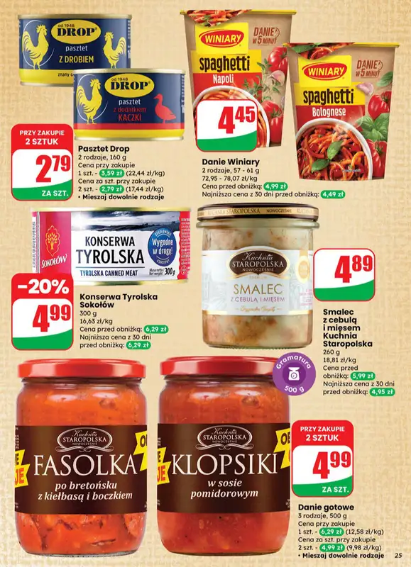 Dino - gazetka promocyjna Gazetka od środy 15.10 do wtorku 21.10 - strona 25