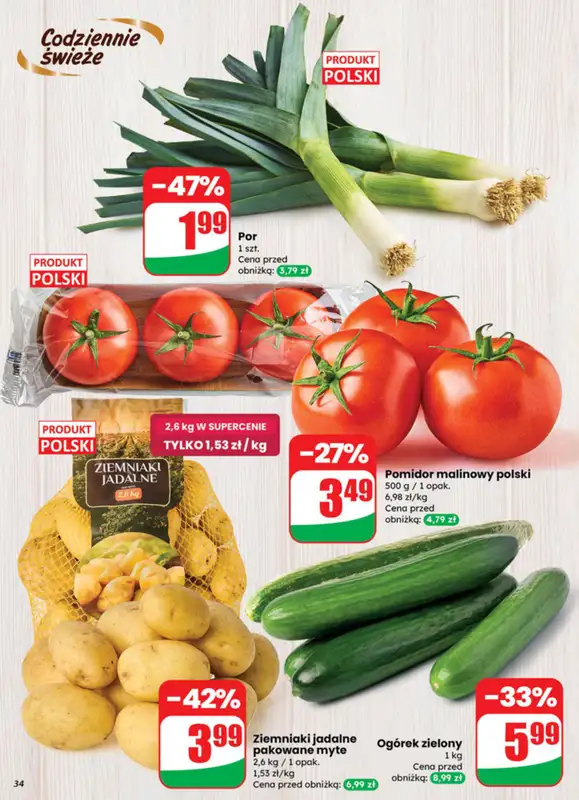 Dino - gazetka promocyjna Gazetka od środy 15.10 do wtorku 21.10 - strona 34