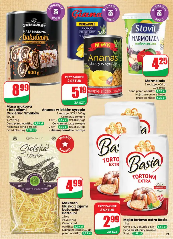 Dino - gazetka promocyjna Gazetka od środy 15.10 do wtorku 21.10 - strona 21