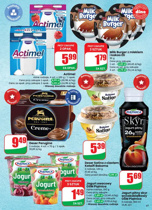 Dino - gazetka promocyjna Gazetka od środy 15.10 do wtorku 21.10 - strona 37