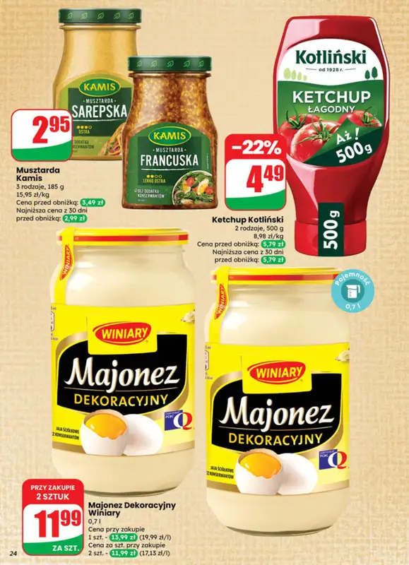 Dino - gazetka promocyjna Gazetka od środy 15.10 do wtorku 21.10 - strona 24