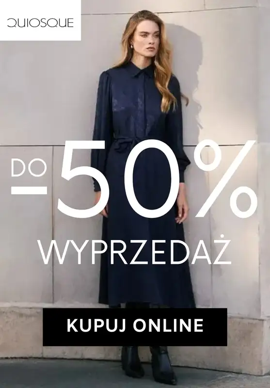 BEST SALE - gazetka promocyjna Quiosque | Do -50% na wyprzedaży  