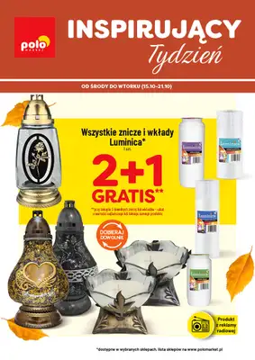 POLOmarket - gazetka promocyjna Inspirujący tydzień od środy 15.10 do wtorku 21.10