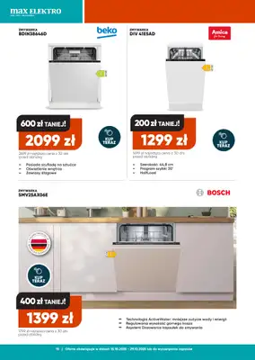 Max Elektro - gazetka promocyjna Gazetka od środy 15.10 do środy 29.10 - strona 15
