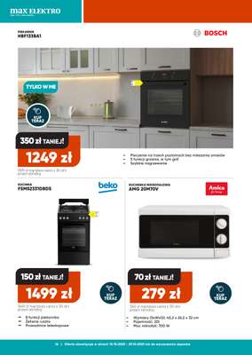 Max Elektro - gazetka promocyjna Gazetka od 艣rody 15.10 do 艣rody 29.10 - strona 14 Max Elektro - gazetka promocyjna Gazetka od 艣rody 15.10 do 艣rody 29.10 - strona 14