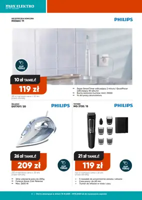 Max Elektro - gazetka promocyjna Gazetka od środy 15.10 do środy 29.10 - strona 6