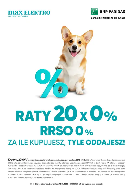 Max Elektro - gazetka promocyjna Gazetka od środy 15.10 do środy 29.10 - strona 18