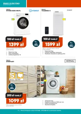 Max Elektro - gazetka promocyjna Gazetka od środy 15.10 do środy 29.10 - strona 17