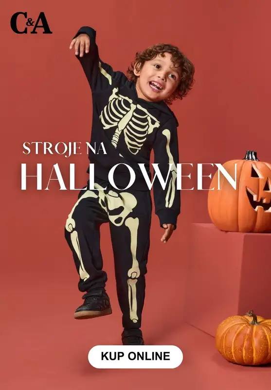 #Halloween - gazetka promocyjna C&A | Stroje dziecięce na Halloween  