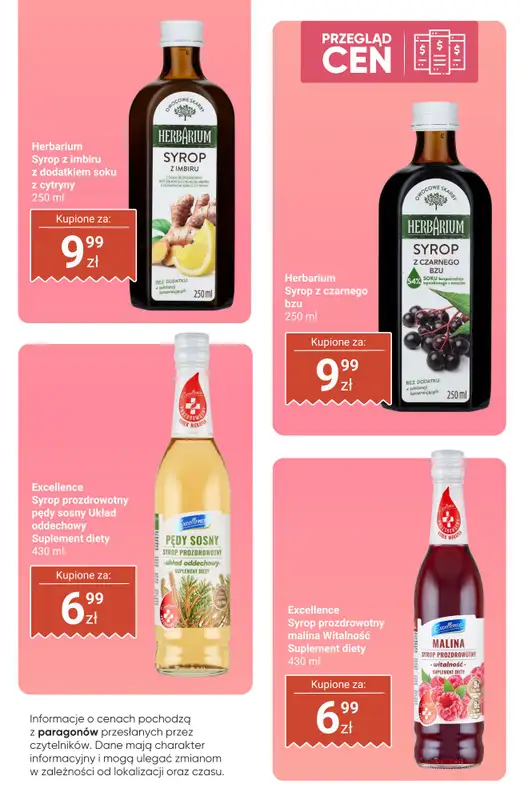 Biedronka - gazetka promocyjna Syropy do wody - przegląd cen od czwartku 16.10 do soboty 18.10 - strona 6