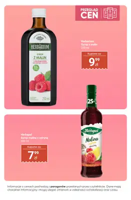 Biedronka - gazetka promocyjna Syropy do wody - przegląd cen od czwartku 16.10 do soboty 18.10 - strona 7