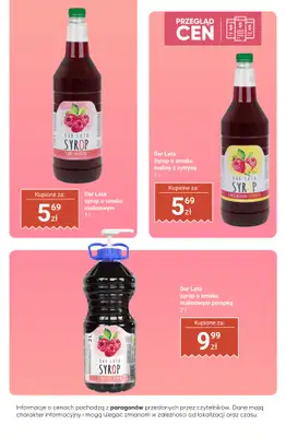 Biedronka - gazetka promocyjna Syropy do wody - przegląd cen od czwartku 16.10 do soboty 18.10 - strona 3