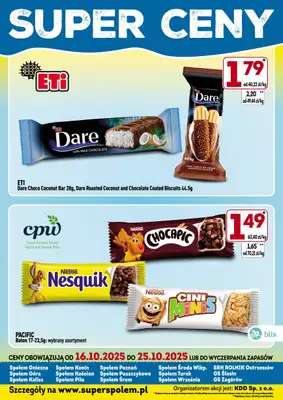 Społem - Blisko i Korzystnie - gazetka promocyjna Super ceny! od czwartku 16.10 do soboty 25.10 - strona 2