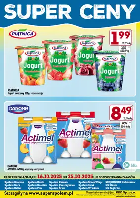 Społem - Blisko i Korzystnie - gazetka promocyjna Super ceny! od czwartku 16.10 do soboty 25.10 - strona 3