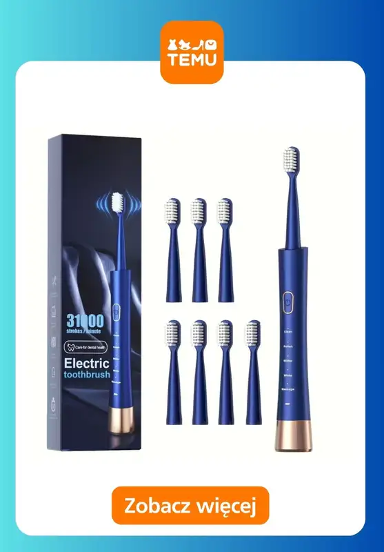 Temu - gazetka promocyjna Szczoteczki elektryczne w super cenach!   - strona 3