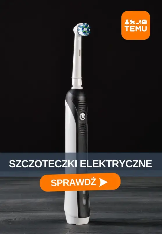 Temu - gazetka promocyjna Szczoteczki elektryczne w super cenach!  