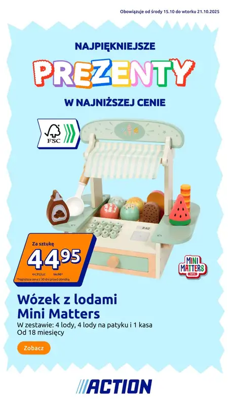 Action - gazetka promocyjna Katalog prezentowy  