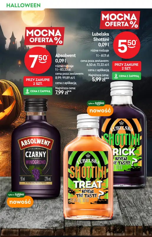 Żabka - gazetka promocyjna Katalog alkoholowy  do wtorku 28.10 - strona 4