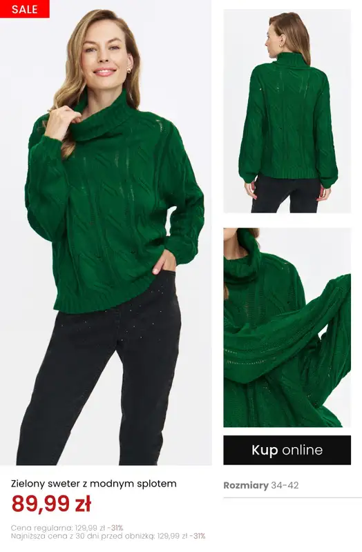 Top Secret - gazetka promocyjna SALE do -70% od środy 15.10 do niedzieli 19.10 - strona 6