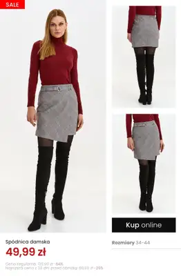 Top Secret - gazetka promocyjna SALE do -70% od środy 15.10 do niedzieli 19.10 - strona 4