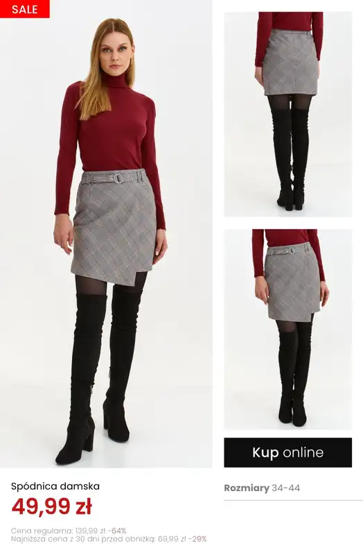 Top Secret - gazetka promocyjna SALE do -70% od środy 15.10 do niedzieli 19.10 - strona 4