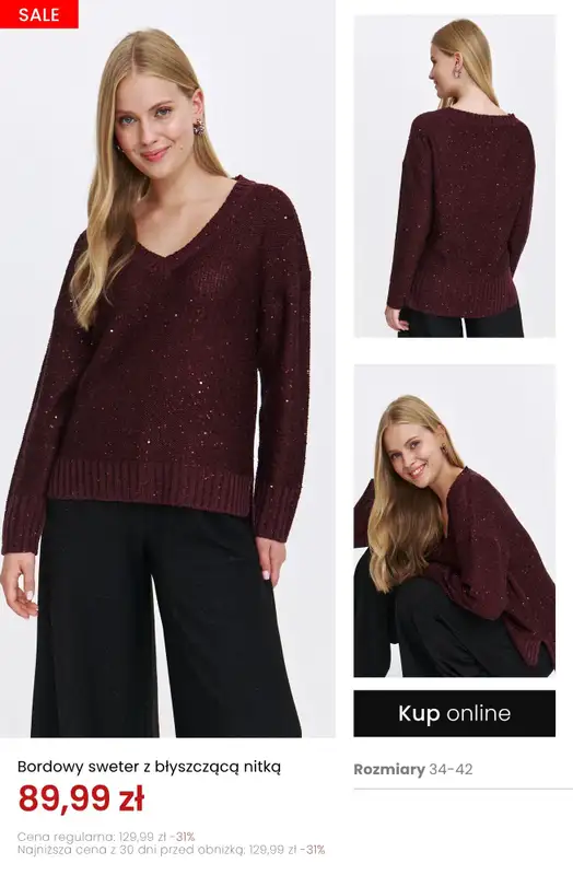 Top Secret - gazetka promocyjna SALE do -70% od środy 15.10 do niedzieli 19.10 - strona 12