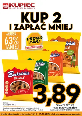 Kupiec - gazetka promocyjna Promopaki od środy 15.10 do wtorku 21.10 - strona 4
