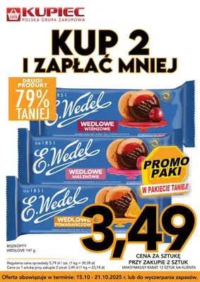 Kupiec - gazetka promocyjna Promopaki od środy 15.10 do wtorku 21.10 - strona 3