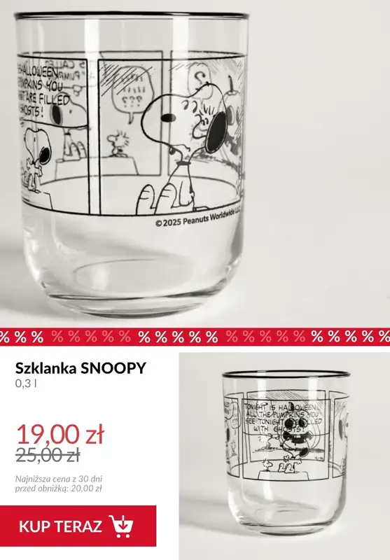 #Halloween - gazetka promocyjna Homla | Kolekcja Peanuts na halloween od czwartku 16.10  - strona 6