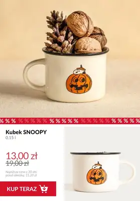 #Halloween - gazetka promocyjna Homla | Kolekcja Peanuts na halloween od czwartku 16.10  - strona 2 #Halloween - gazetka promocyjna Homla | Kolekcja Peanuts na halloween od czwartku 16.10  - strona 2