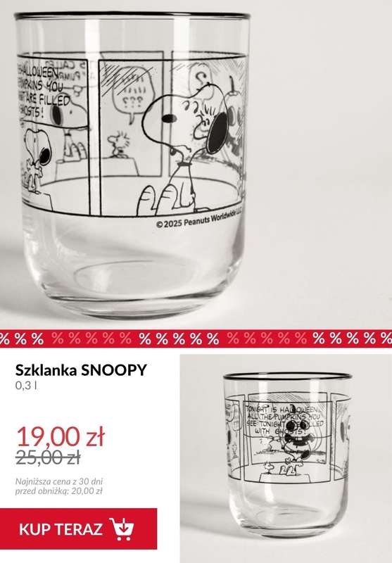 Homla - gazetka promocyjna Kolekcja Peanuts na halloween od środy 15.10  - strona 6
