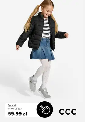 CCC - gazetka promocyjna Obuwie dziecięce z BIAŁĄ PODESZWĄ od środy 15.10  - strona 6