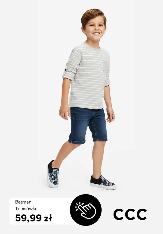 CCC - gazetka promocyjna Obuwie dziecięce z BIAŁĄ PODESZWĄ od środy 15.10  - strona 7